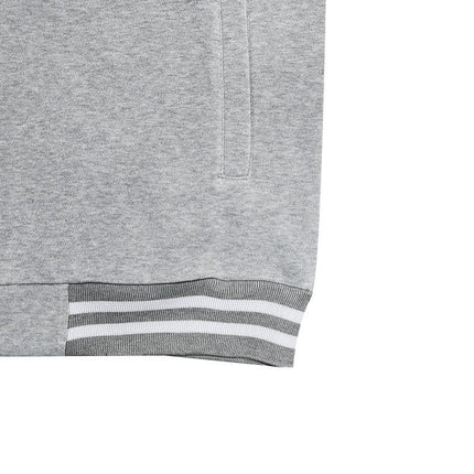 Men's Baseball Jacket Set | Stand Collar Jacket with Ribbed Detailing | Slim-Fit Trousers | Soft Breathable Fabric | Full Zip-Up | Casual Sportswear | Elastic Waist with Drawstring | Side & Back Pockets