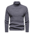 Men's Turtleneck Sweater | Classic Solid Color | Cozy Long Sleeve | Soft High-Quality Fabric | Elegant Design | Versatile Wardrobe Essential | Warm Stylish Wear