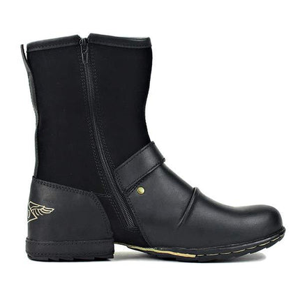 Men's Western Cowboy Boots | Mid-Calf | Leather | Durable Soles | Classic Design | Brown | Comfortable Fit | Stylish Men's Boots | Western Wear | Cowboy Style Footwear