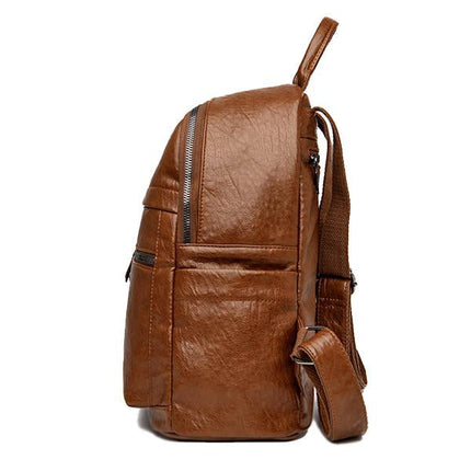 Vintage Soft Leather Backpack | Classic Style | Premium Quality | Unisex | Durable & Stylish Bag | Perfect for Travel, Work & School