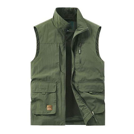 Men's Casual Vest | Lightweight Sleeveless Jacket | Comfortable Everyday Layer | Stylish Outerwear for Men | Versatile Vest for Outdoors | Breathable Fabric | Durable Design