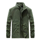 Men's Fleece Jacket | Winter Warm Outerwear | Soft Zip-up Coat for Men | Casual Comfortable Style | Outdoor Layer