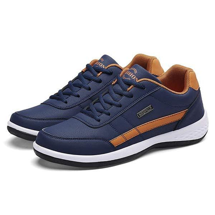 Men's Ultralight Sneakers | Leather Upper | EVA Foam Footbed Cushioning | IMEVA Midsole for Flexibility | Midfoot Support | Comfortable Casual Footwear