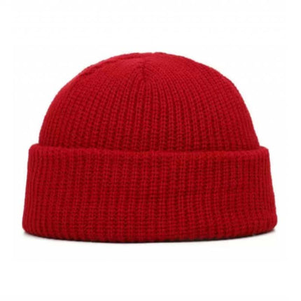 Men's Wool Hat | Warm Knitted Winter Beanie | Outdoor Autumn Accessory | Breathable Insulated Fit | Comfortable Stretch Material | Durable and Easy Care