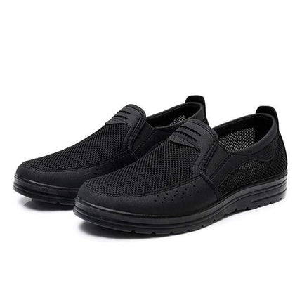 Men's Slip-On Casual Shoes | Breathable Mesh Upper | Soft Sole | Flexible Outsole | Comfortable Everyday Footwear