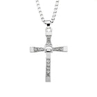 Casual Fashion | Shiny Cross Pendant Necklace | Silver Tone | Unisex | Versatile Style Jewelry | High Quality Metal Finish