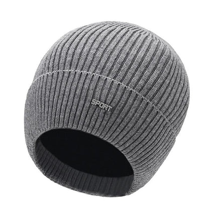 Men's Warm Knitted Beanie Hat | Classic Casual Winter Headwear | Cozy & Comfortable Fit | Durable Soft Fabric | Versatile One-Size-Fits-Most | Stylish Cold Weather Accessory for Men