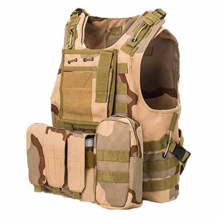 Men's Tactical Vest | Amphibious Outdoor Gear | 600D Encrypted Oxford Fabric | Rugged Performance