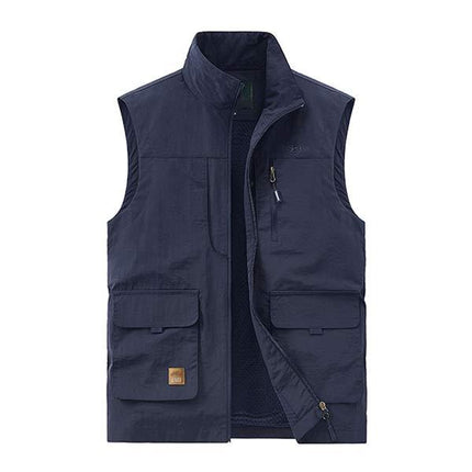 Men's Casual Vest | Lightweight Sleeveless Jacket | Comfortable Everyday Layer | Stylish Outerwear for Men | Versatile Vest for Outdoors | Breathable Fabric | Durable Design