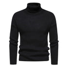 Men's Turtleneck Sweater | Classic Solid Color | Cozy Long Sleeve | Soft High-Quality Fabric | Elegant Design | Versatile Wardrobe Essential | Warm Stylish Wear
