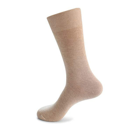 Men's Casual Socks | 99% Cotton | Soft Comfortable | Breathable Everyday Use | Ribbed Cuffs | Shape Retaining | Multiple Colors