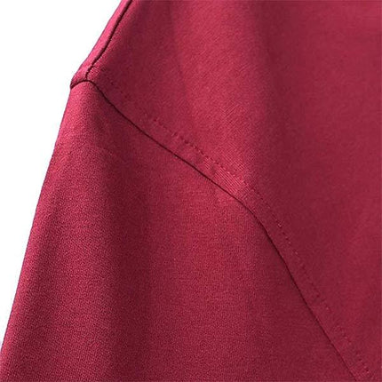 Men's Solid Color V Neck Long Sleeve T-Shirt | Slim Fit | Polyester | Sports & Leisure Shirt | Soft & Breathable | Machine Washable | Standard Thickness | Ideal for Fitness, Running, Training & Daily Wear