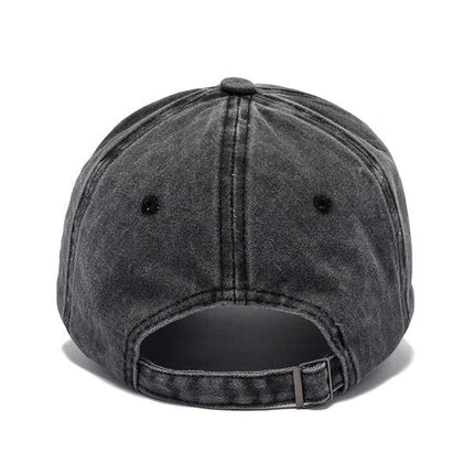 Men's Vintage Distressed Baseball Cap | Classic Print Hat | Adjustable Sports Cap | Casual Outdoor Headwear | Retro Style Cap