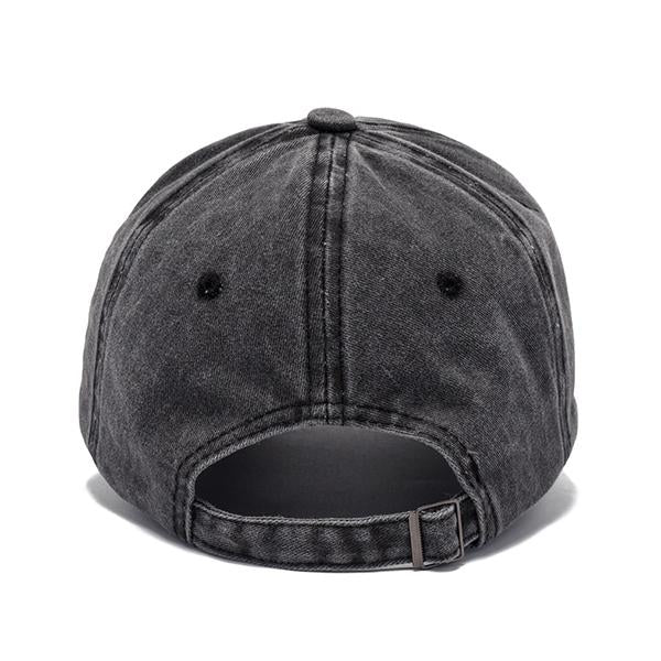 Men's Vintage Distressed Baseball Cap | Classic Print Hat | Adjustable Sports Cap | Casual Outdoor Headwear | Retro Style Cap
