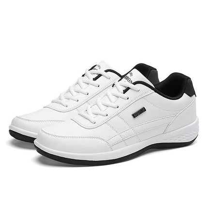 Men's Ultralight Sneakers | Leather Upper | EVA Foam Footbed Cushioning | IMEVA Midsole for Flexibility | Midfoot Support | Comfortable Casual Footwear