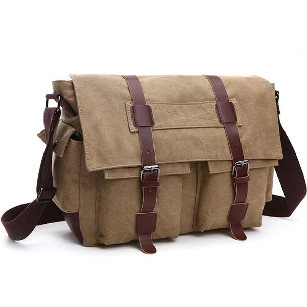 Men's Messenger Bag | Multi-Pocket Crossbody | Casual Shoulder Bag | Stylish Sling | Travel Sling Bag | Versatile Daypack
