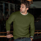 Men's Solid Color Knit Pullover Sweater | Crew Neck Soft Knitwear | Casual Winter Fall Spring | Comfortable Durable Warmth | Versatile Layering Jumper | Gift for Him