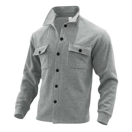 Men's Slim Fit Single Breasted Blazer | Solid Color Lapel | Long Sleeve | Tailored Classic Jacket | Versatile Outerwear for Formal & Casual Occasions | Comfortable & Durable Fabric