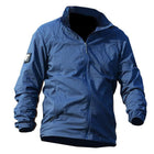 Men's Lightweight Quick Dry Jacket | Water-Resistant Outerwear | Breathable Fabric | Zipper Closure | Long Sleeve | Two Flap Pockets | Machin Washable | Outdoor Hiking Jacket