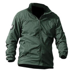 Men's Lightweight Quick Dry Jacket | Water-Resistant Outerwear | Breathable Fabric | Zipper Closure | Long Sleeve | Two Flap Pockets | Machin Washable | Outdoor Hiking Jacket