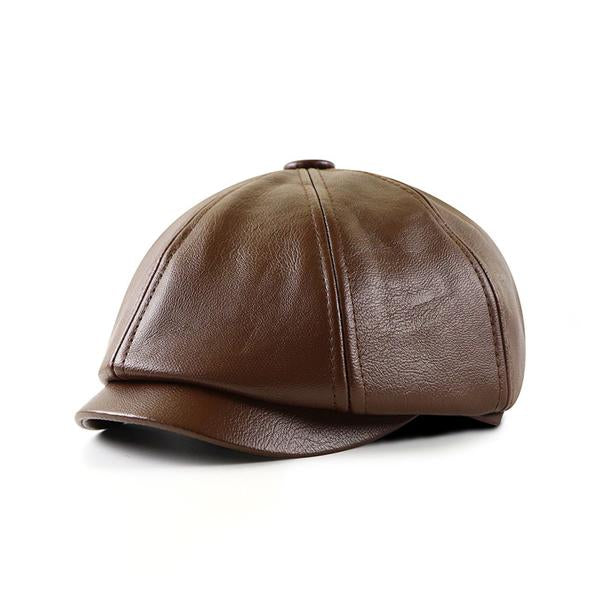 Men's Vintage Style | Octagonal Newsboy Cap | Classic Flat Hat | Stylish Fashion Accessory