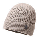 Men's Winter Knit Beanie | Warm Outdoor Hat | Classic Design | High-Quality Yarn | One Size Fits Most | Available in Black, Navy, Burgundy, Gray, Khaki | Insulated & Lightweight | Perfect for Cold Weather Activities