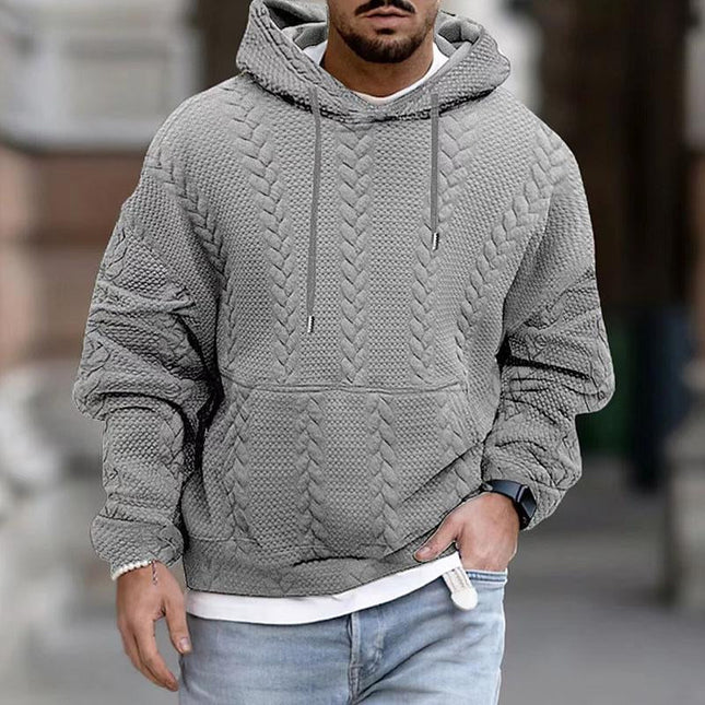 Men's Printed Hoodie | Kangaroo Pocket | Long Sleeve | Casual Style | Soft Breathable Fabric | Adjustable Hood | Durable Construction | Trendy Design | Ideal for Chilly Days | Layering Piece | Comfortable & Stylish