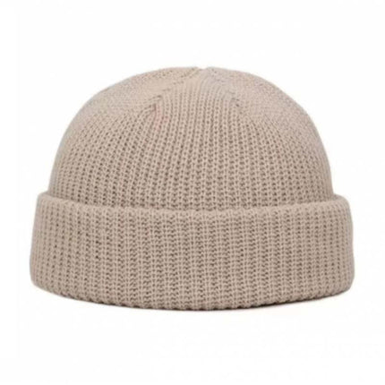 Men's Wool Hat | Warm Knitted Winter Beanie | Outdoor Autumn Accessory | Breathable Insulated Fit | Comfortable Stretch Material | Durable and Easy Care