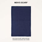 Men's Warm Knit Scarf | Classic Solid Design | High-Quality Fabric | Cozy Winter Accessory | Lightweight & Durable | Generous Size | Easy Care | Versatile Style | Perfect for Layering