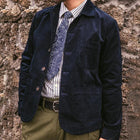 Men's Retro Corduroy Jacket | Lapel Collar | Single Breasted Closure | Premium Soft Durable Fabric | Casual Fashion Outerwear | Timeless Design | Sophisticated Versatile Coat for All Occasions