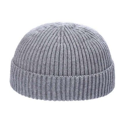Men's Wool Hat | Warm Knitted Winter Beanie | Outdoor Autumn Accessory | Breathable Insulated Fit | Comfortable Stretch Material | Durable and Easy Care