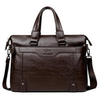 Men's Classic Briefcase | Premium Durable Materials | Spacious Compartment for Laptop & Documents | Multiple Accessory Pockets | Secure Closure | Padded Handle & Adjustable Strap | Sleek Professional Design