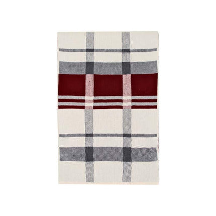 Men's Scarf | British Style Knitted Pattern | Warm & Soft | Classic Design | Versatile Length | Durable Fabric | Fashionable Winter Accessory | Perfect for Casual & Formal Wear