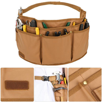 Men's Waist Tool Bag | Durable Heavy-Duty Material | Adjustable Strap | Quick Access Design | Multi-Pocket Storage | Reinforced Stitching | Compact & Lightweight | Versatile for Construction & DIY Projects