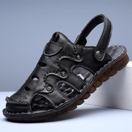 Men's Casual Beach Sandals | Outdoor Summer Slip-On Footwear | Comfortable & Lightweight | Versatile Men's Shoes for Vacation & Leisure