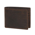 Vintage Leather Wallet | Genuine Cowhide | Classic Bifold Design | RFID Blocking | Spacious Card Slots | Durable Stitching | Elegant Gift Box
