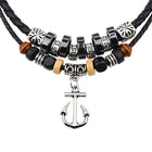 Vintage Style Nautical Anchor Pendant Necklace | Retro Casual Ethnic Jewelry | Trendy Boho Fashion Statement