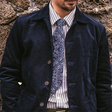 Men's Retro Corduroy Jacket | Lapel Collar | Single Breasted Closure | Premium Soft Durable Fabric | Casual Fashion Outerwear | Timeless Design | Sophisticated Versatile Coat for All Occasions