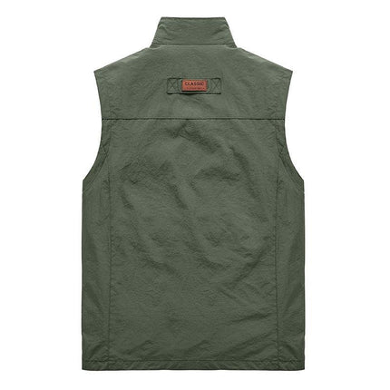 Men's Casual Vest | Sleeveless Jacket | Lightweight Outerwear | Comfortable Layering | Fashionable Gilet | Versatile Men's Top