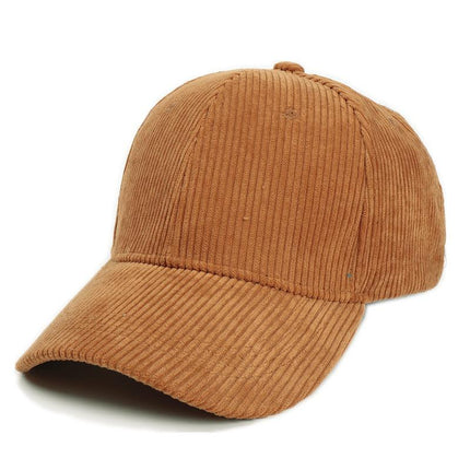 Men's Retro Corduroy Cap | Casual Style Hat | Vintage Look Baseball Cap | Comfortable Fit | Fashion Accessory for Men