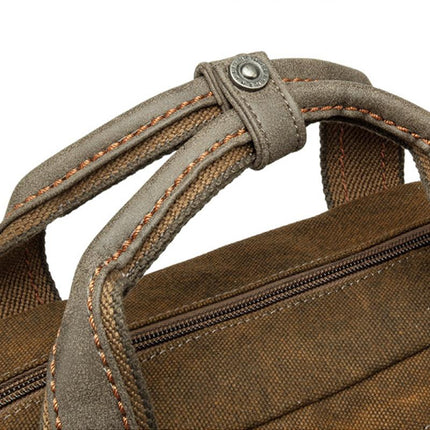Men's Crossbody Canvas Bag | Retro Large Capacity Shoulder Bag | Portable Design | Durable Material | Adjustable Strap | Versatile Use | Daily Commute & Travel