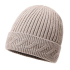 Men's Winter Knit Beanie | Warm Outdoor Hat | Classic Design | High-Quality Yarn | One Size Fits Most | Available in Black, Navy, Burgundy, Gray, Khaki | Insulated & Lightweight | Perfect for Cold Weather Activities