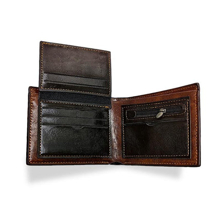 Men's Vintage Crocodile Texture Wallet | Short Bifold Design | Multi-Card Slots | Compact and Stylish | Durable Leather Wallet for Men | Ideal for Business, Casual and Formal Use | Holds Cards, IDs & Cash