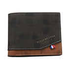 Men's Leather Wallet | Multi-Card Slots | Zipper Closure | Slim and Lightweight | Stylish and Functional | Ideal for Travel and Daily Use | Perfect Gift for Men | Essential Accessory