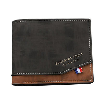 Men's Leather Wallet | Multi-Card Slots | Zipper Closure | Slim and Lightweight | Stylish and Functional | Ideal for Travel and Daily Use | Perfect Gift for Men | Essential Accessory