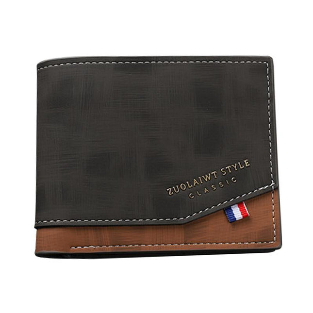 Men's Leather Wallet | Multi-Card Slots | Zipper Closure | Slim and Lightweight | Stylish and Functional | Ideal for Travel and Daily Use | Perfect Gift for Men | Essential Accessory
