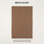 Men's Warm Knit Scarf | Classic Solid Design | High-Quality Fabric | Cozy Winter Accessory | Lightweight & Durable | Generous Size | Easy Care | Versatile Style | Perfect for Layering