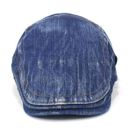 Men's Vintage Washed Beret | Classic French Style Hat | Fashion Accessories | Timeless Design for All Seasons | Comfortable Fit
