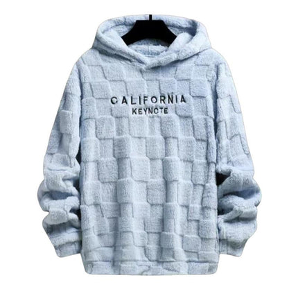 Men's California Embroidered Hoodie | Soft Durable Blend | Adjustable Drawstring | Kangaroo Pocket | Comfortable Street Style Sweatshirt | Long Sleeve | Heather Gray | Navy | Black | Modern Fit
