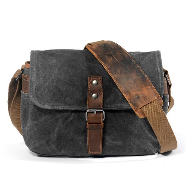 Vintage Canvas Camera Bag | Durable Photography Gear | Stylish Camera Backpack | Protective Equipment Storage | Retro Design | Trendy Photography Accessory | Canvas Material | For DSLR and Mirrorless Cameras
